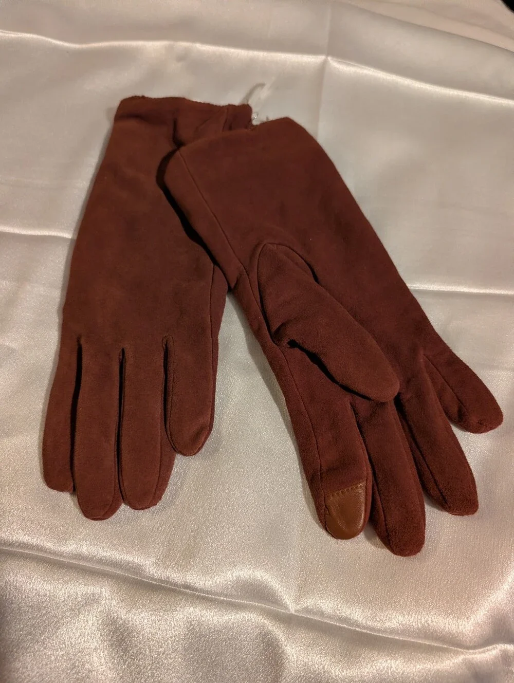 Nordstrom Suede Touchscreen Gloves